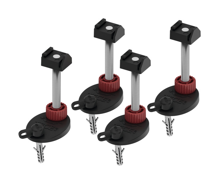 Tece Drainline pieds de montage pour évacuation cm 660004