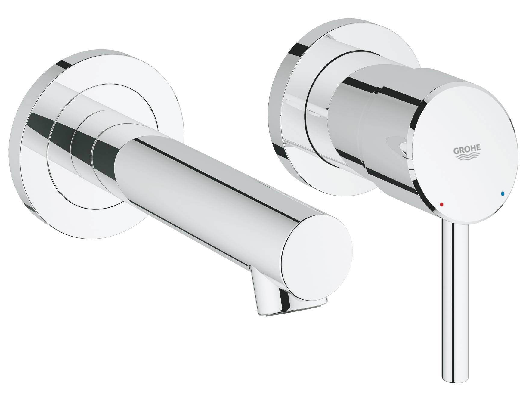 Grohe Concetto mitigeur de lavabo encastrée chrome 19575001