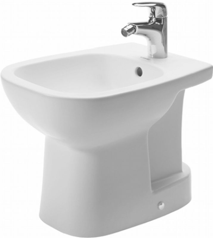 Duravit D-Code bidet sur pied blanc 22371000002