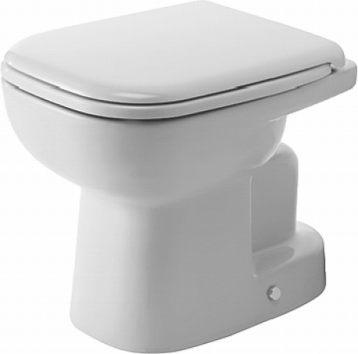 Duravit D-Code cuvette de wc sur pied blanc 21100100002