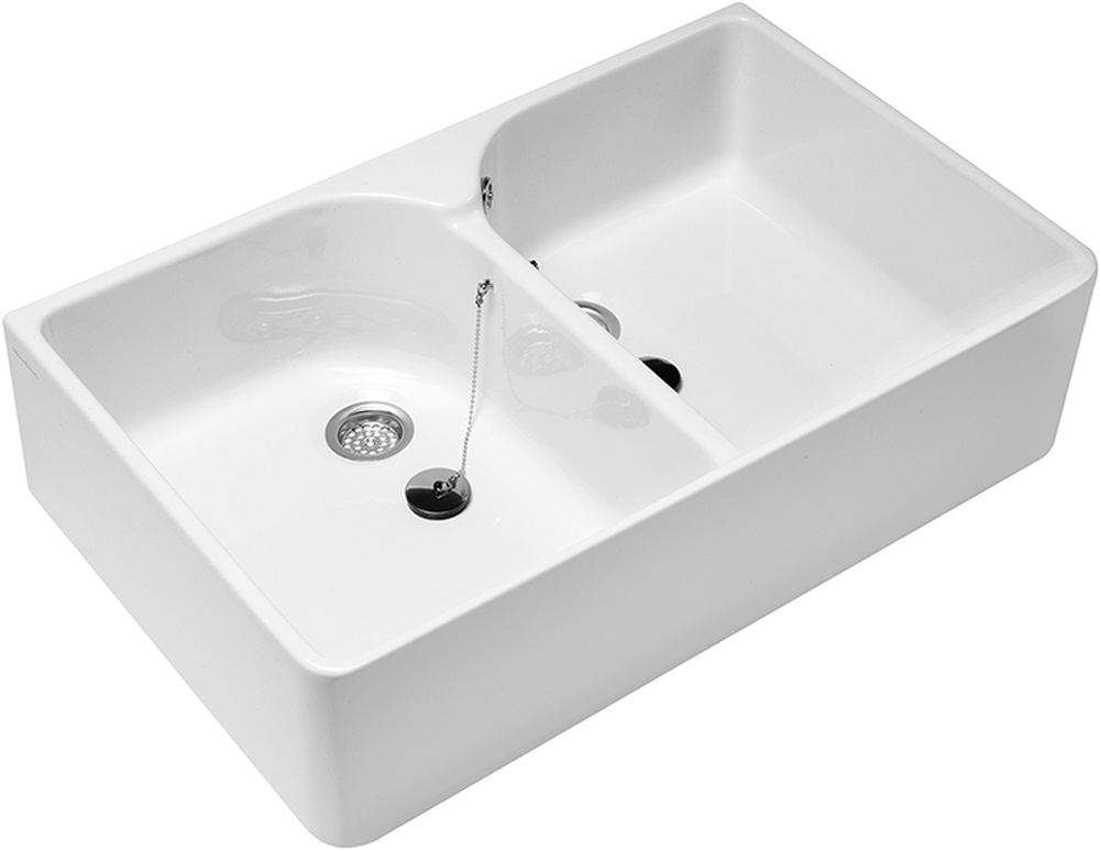 Villeroy & Boch O.Novo lavabo 89.5x55 cm rectangulaire à poser-double blanc 633200R1