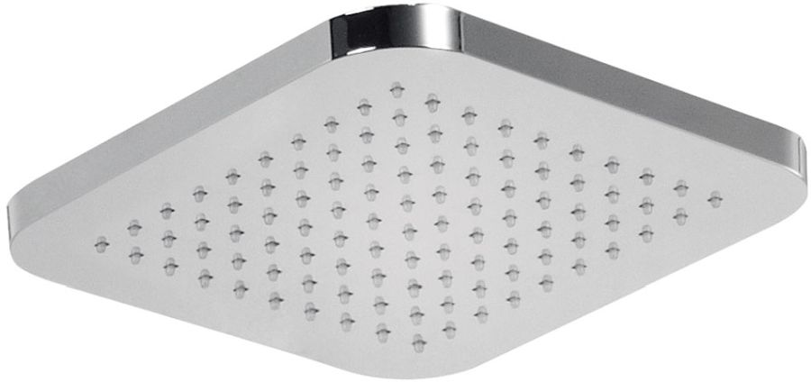 Tres Loft-Tres douche à effet de pluie 22x22 cm carrée chrome 299.632.06