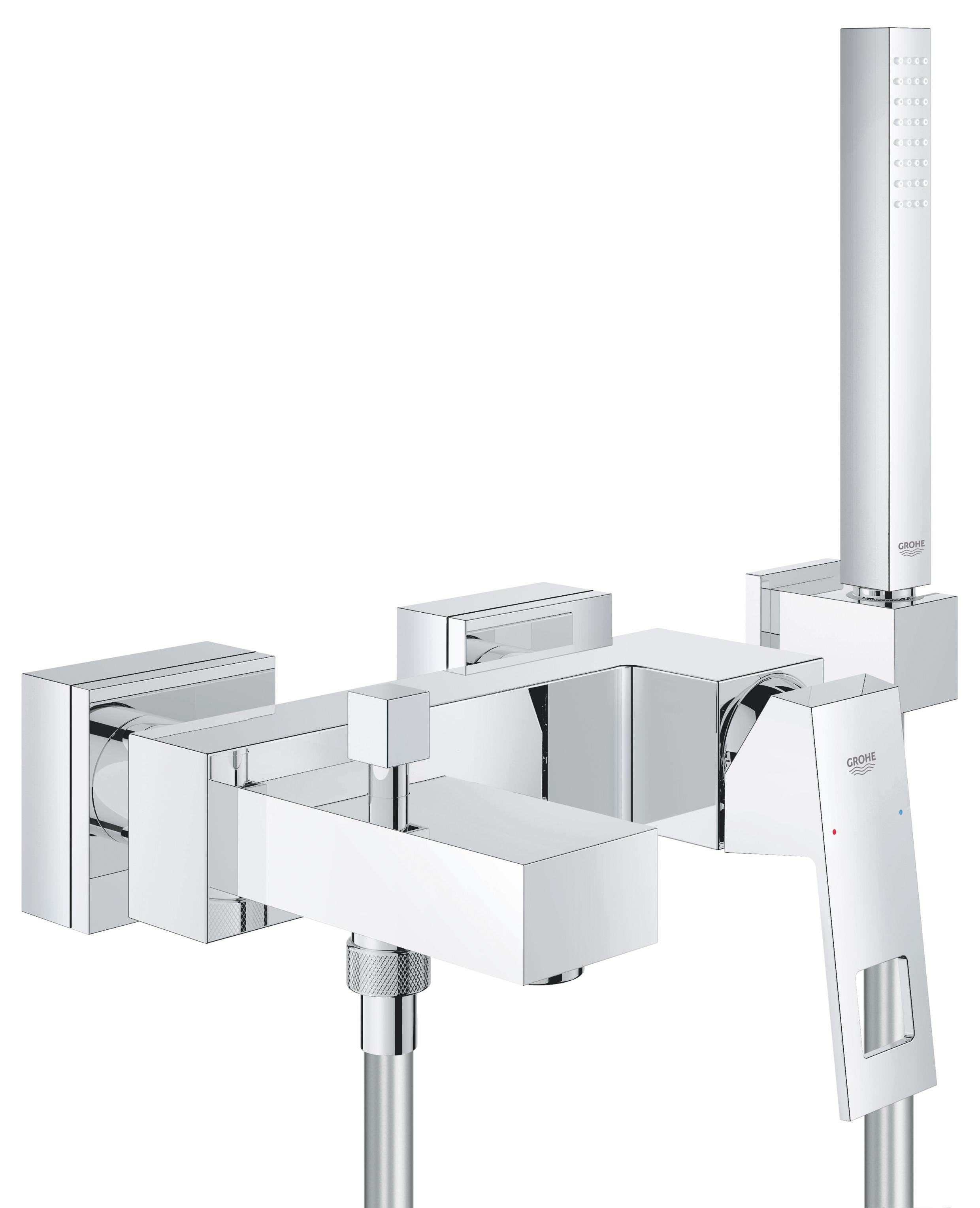 Grohe Eurocube mitigeur bain-douche murale chrome 23141000