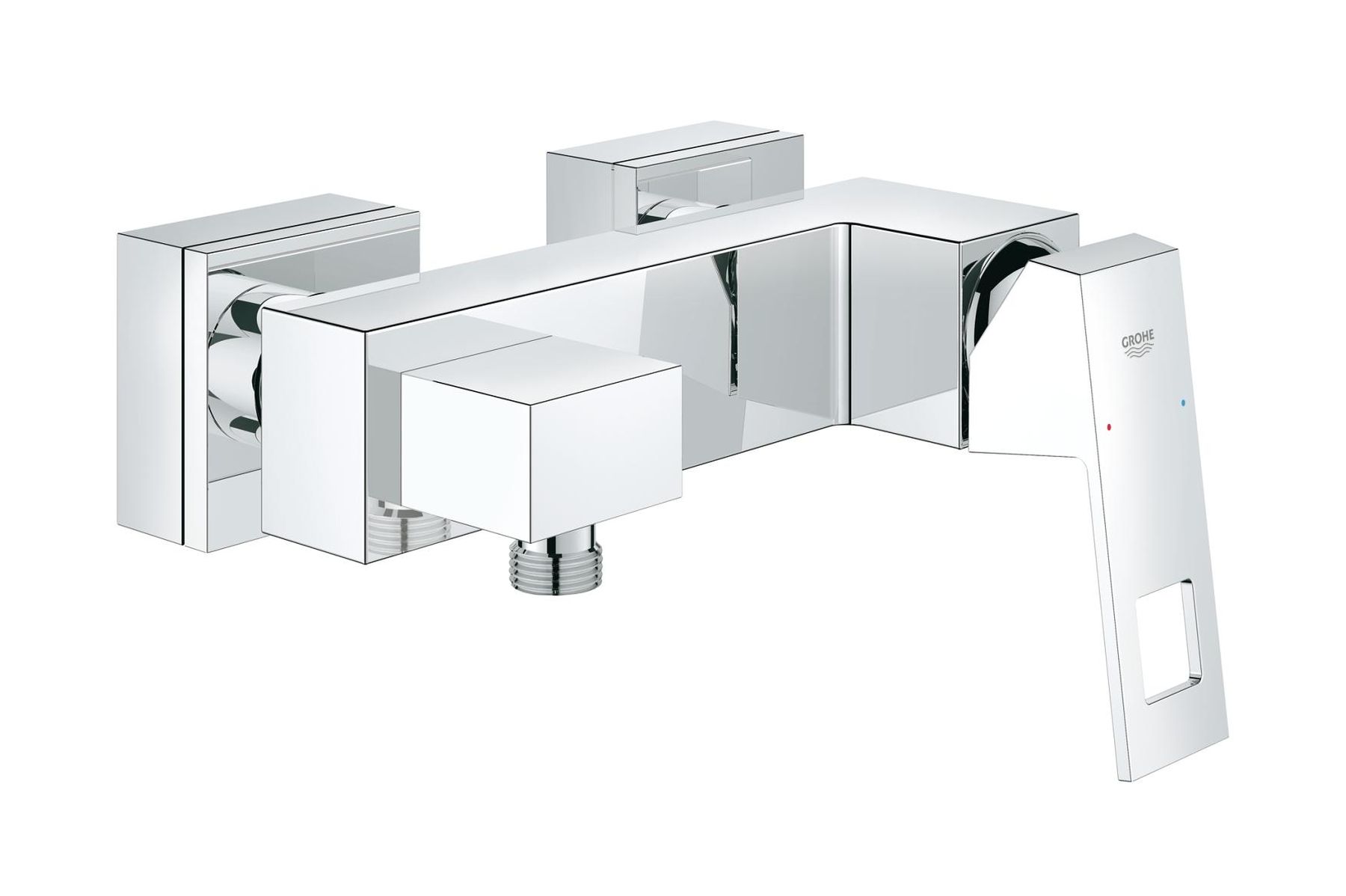 Grohe Eurocube mitigeur de douche murale StarLight Chrome 23145000