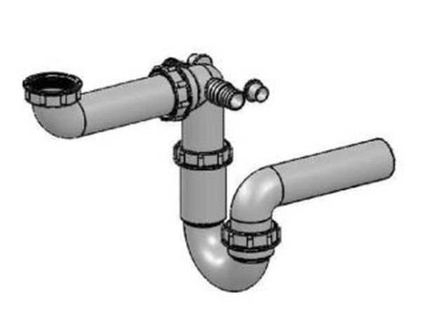 Alveus siphon d’évier 1068989