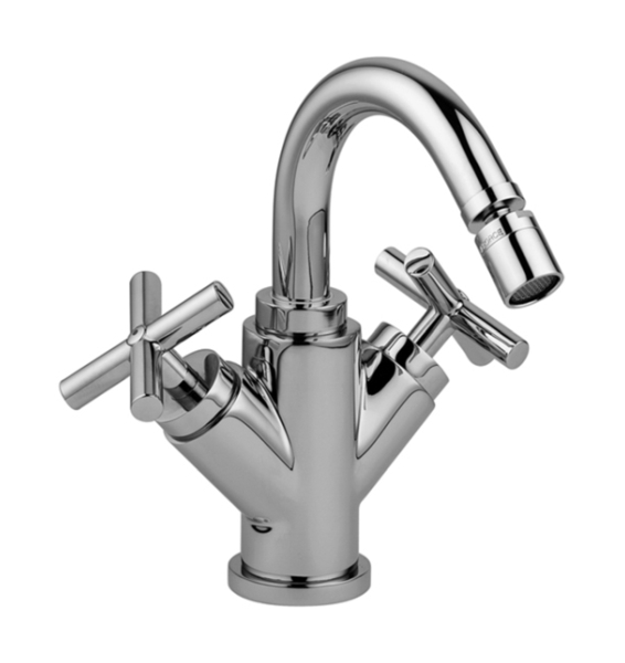 Paffoni Quattro mitigeur de bidet sur pied chrome QTV137CR