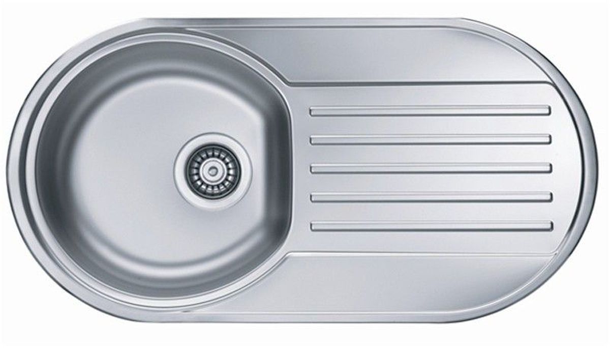 Alveus Form évier en acier inoxydable 83.2x43.7 cm acier 1060001