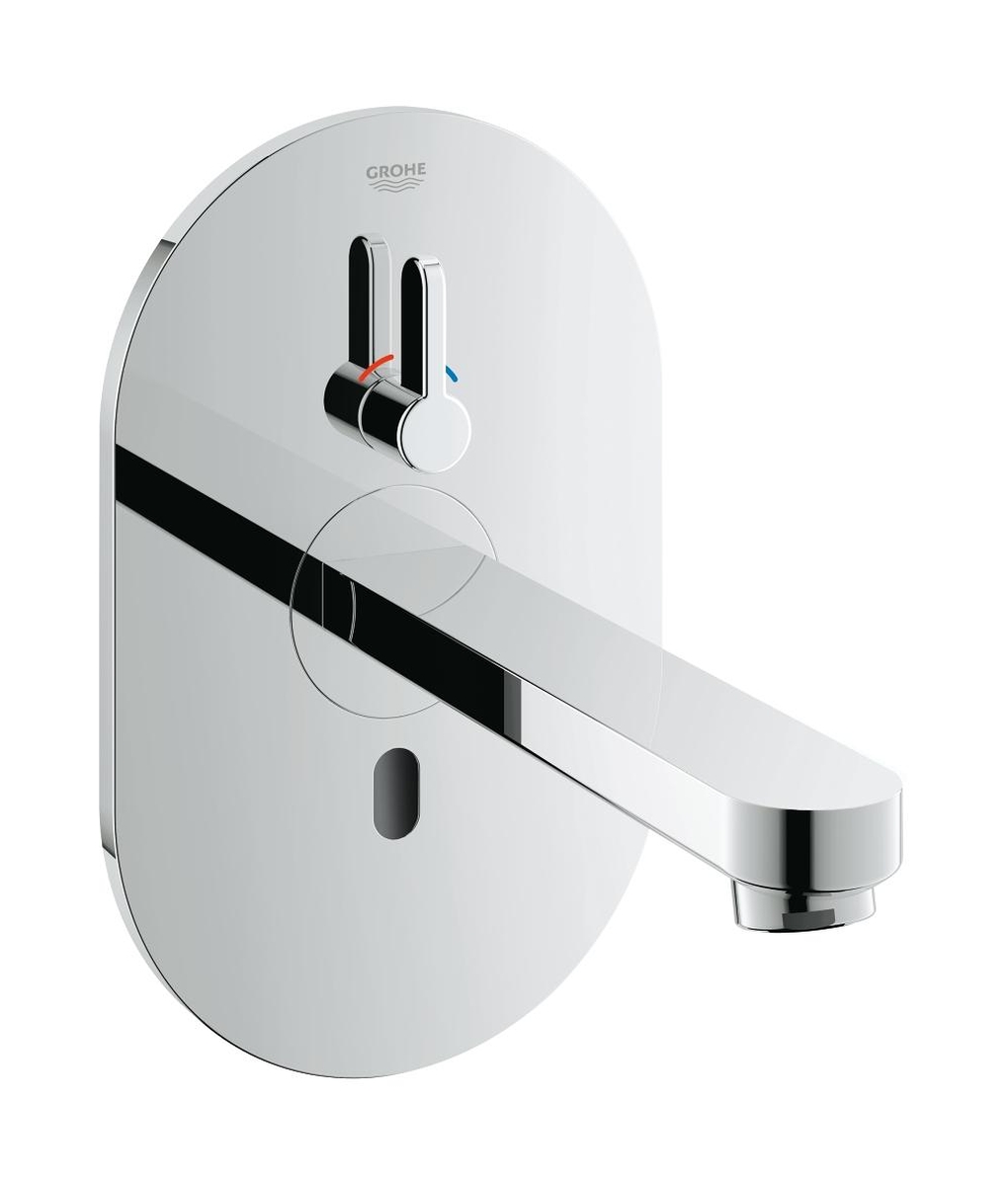 Grohe Eurosmart Cosmopolitan mitigeur de lavabo encastrée électronique StarLight Chrome 36315000
