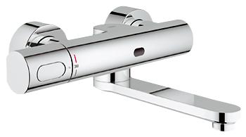 Grohe Eurosmart Cosmopolitan mitigeur de lavabo murale oui électronique StarLight Chrome 36333000