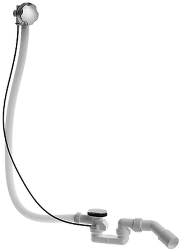 Duravit siphon de baignoire chrome 790226000001000