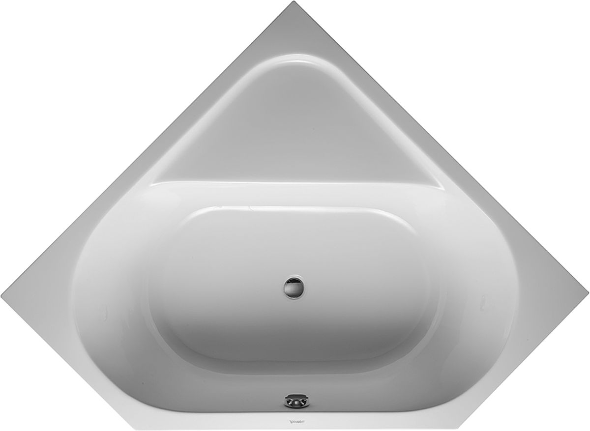 Duravit D-Code baignoire d’angle 140x140 cm côté gauche blanc 700137000000000