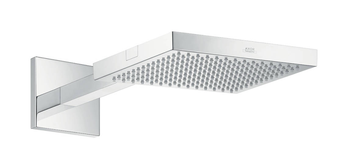Axor Starck douche à effet de pluie 24x24 cm carrée chrome 10925000
