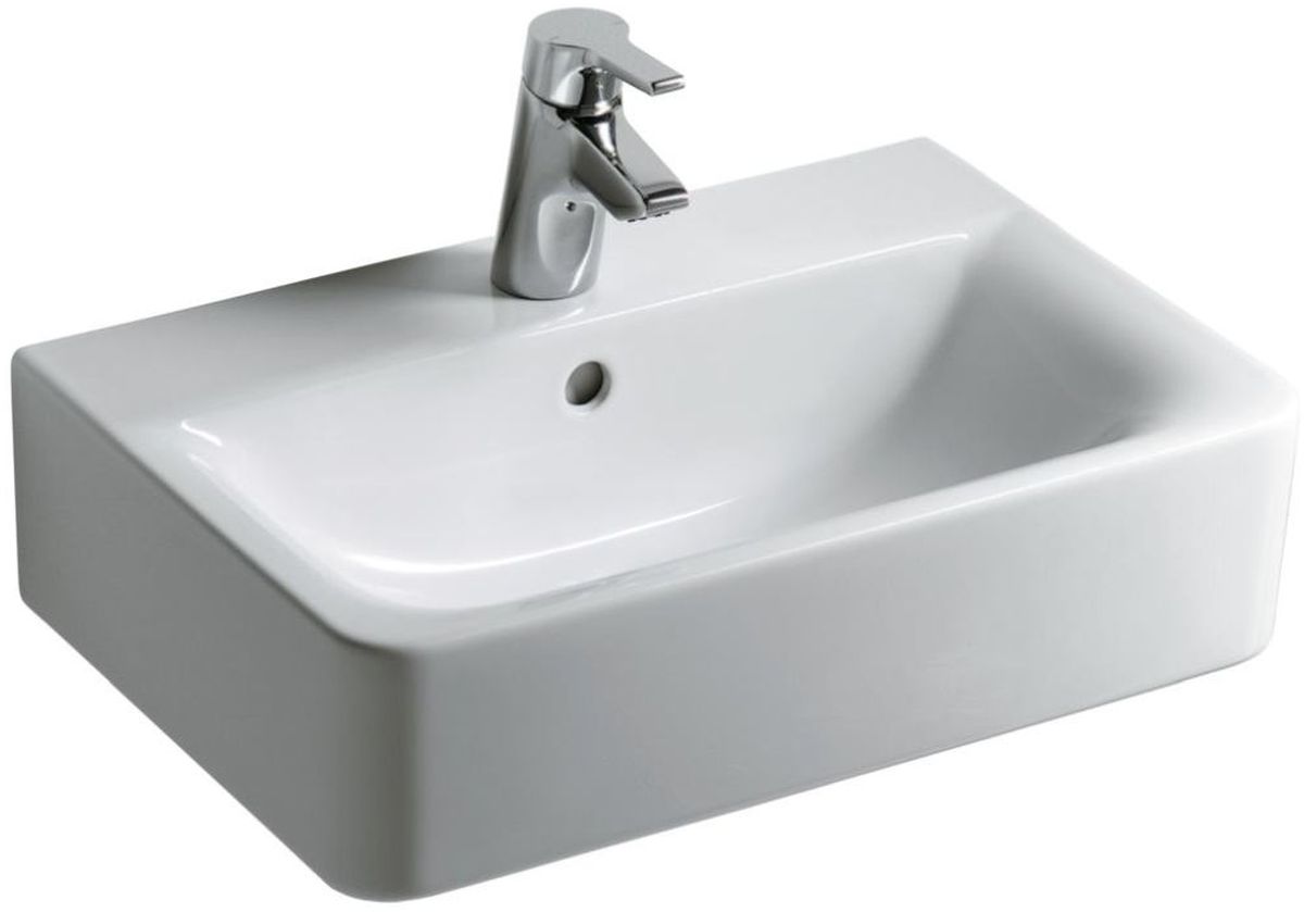 Ideal Standard Connect Space lavabo 55x37.5 cm rectangulaire classique blanc E788601