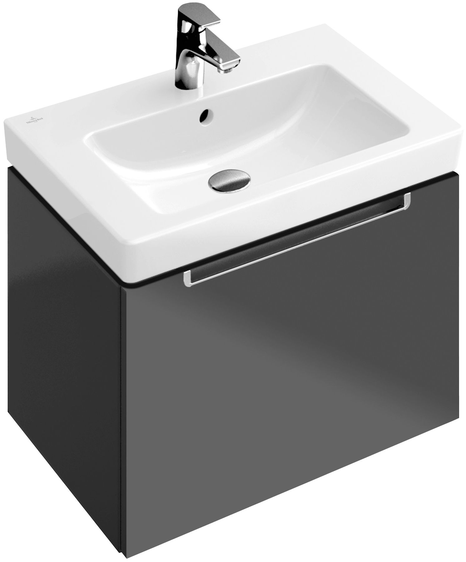 Villeroy & Boch Subway 2.0 lavabo 55x44 cm rectangulaire de meuble blanc 7113F5R1