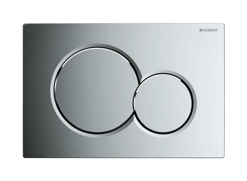 Geberit Sigma bouton de chasse d'eau pour WC chrome brillant 115.770.21.5