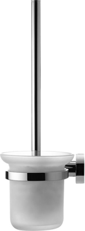 Duravit D-Code brosse wc à visser chrome-verre 0099271000