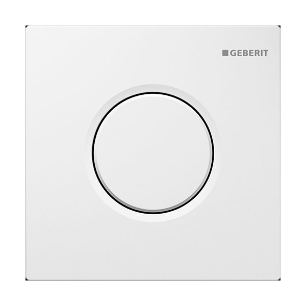 Geberit Sigma bouton de chasse d'eau pour urinoir blanc 116.011.11.5