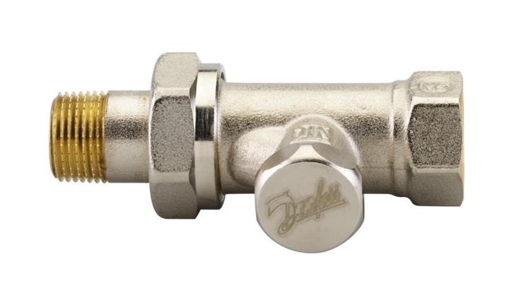 Danfoss RLV-S vanne droite nickel 003L0124