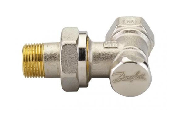 Danfoss RLV-S vanne d'angle nickel 03L0125