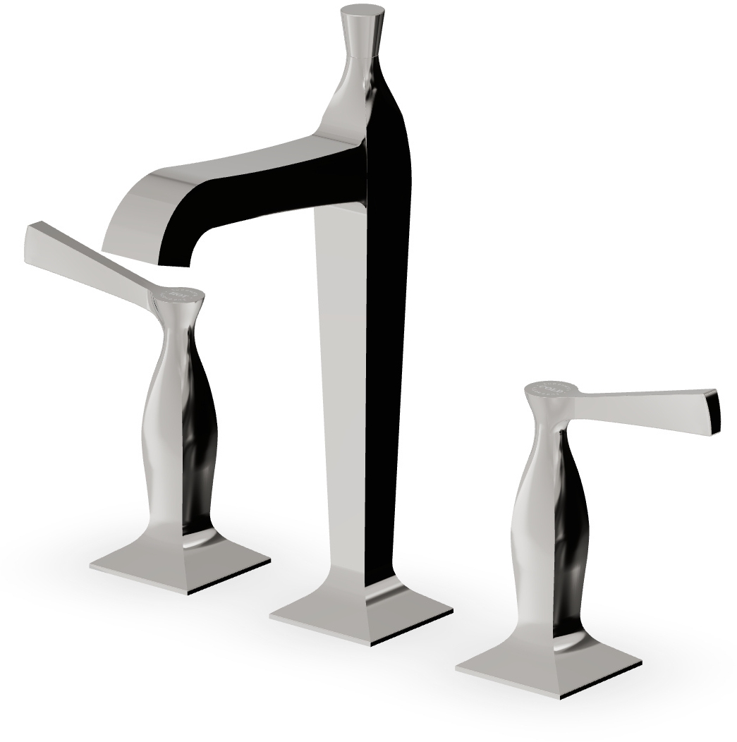 Zucchetti Bellagio mitigeur de lavabo sur pied nickel ZB2426.C8