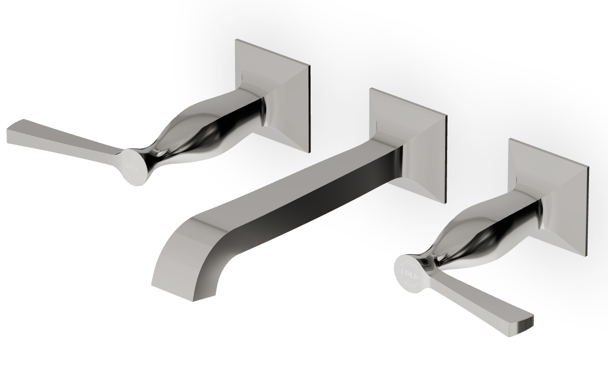 Zucchetti Bellagio mitigeur de lavabo encastrée nickel ZB2699.C8