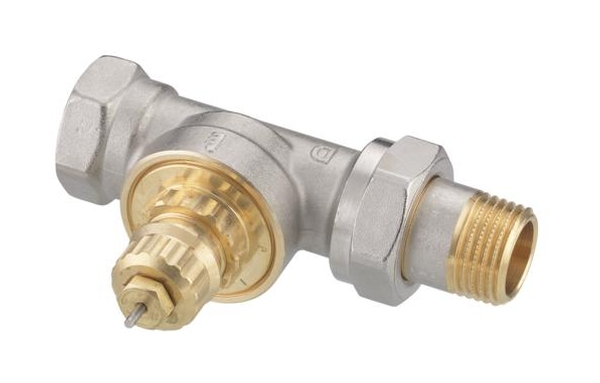 Danfoss RA-G vanne thermostatique droite nickel 013G1675