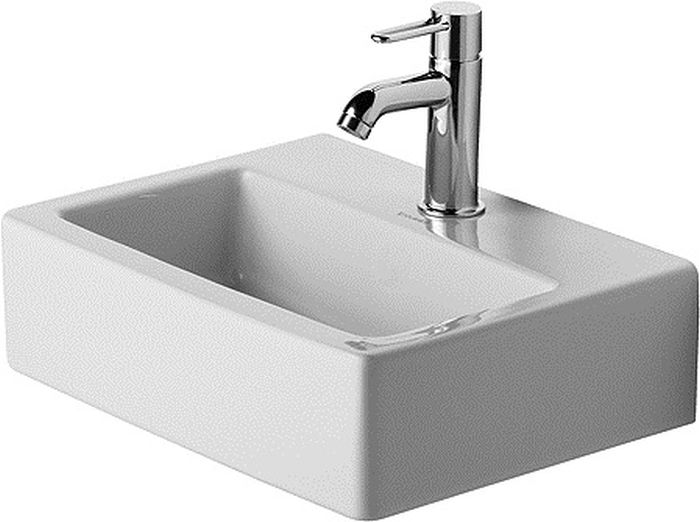 Duravit Vero lavabo 45x35 cm rectangulaire classique blanc 0704450041