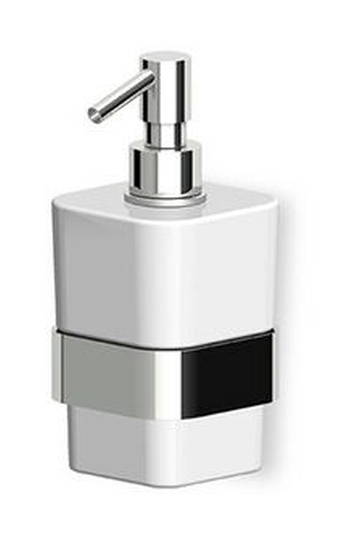 Zucchetti Soft distributeur de savon 350 ml nickel ZAC715.C8