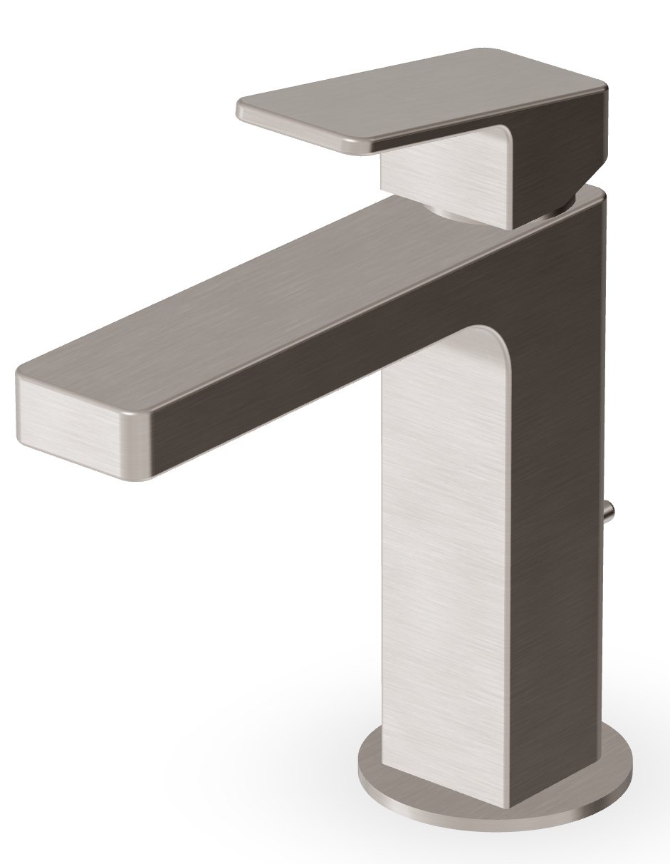 Zucchetti Jingle mitigeur de lavabo sur pied nickel ZIN690.C3