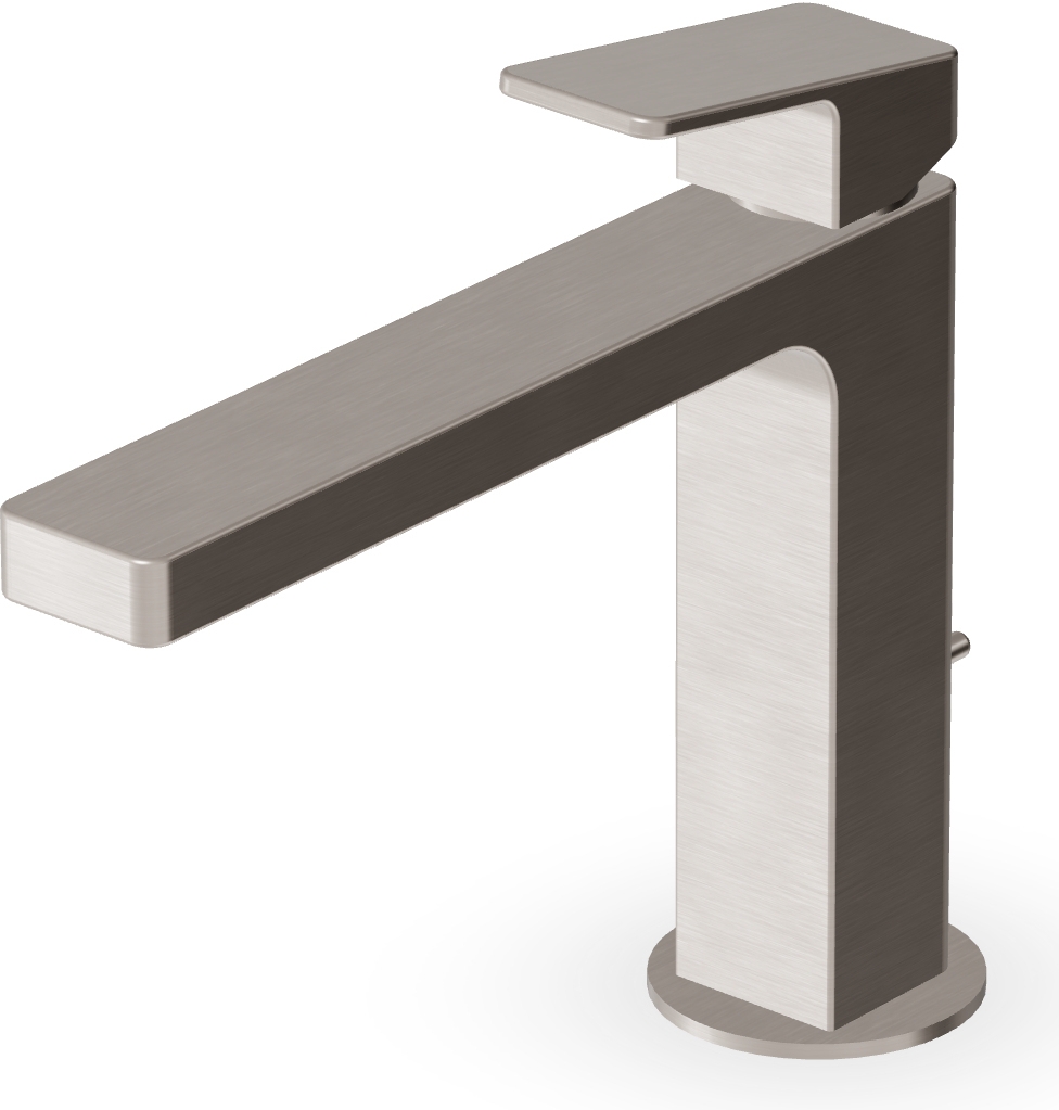 Zucchetti Jingle mitigeur de lavabo sur pied nickel ZIN692.C3