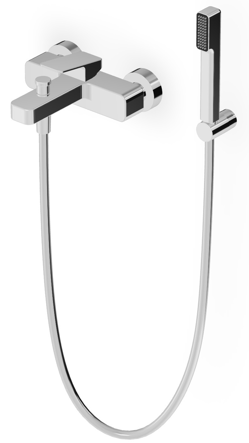 Zucchetti Jingle mitigeur bain-douche murale chrome ZIN102