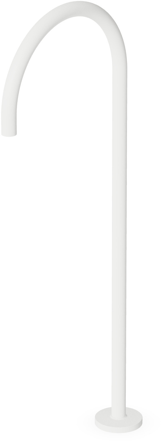 Zucchetti Pan bec pour mitigeur de baignoire blanc Z92059.W1