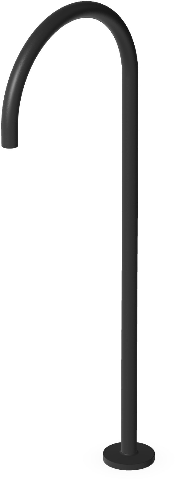 Zucchetti Pan bec pour mitigeur de baignoire noir Z92059.N1