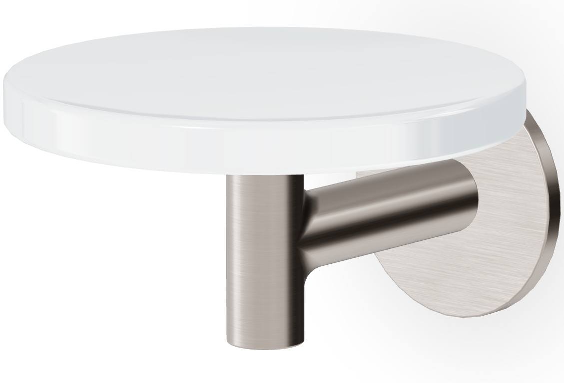 Zucchetti Pan porte-savon mural nickel-blanc ZAC610.C3