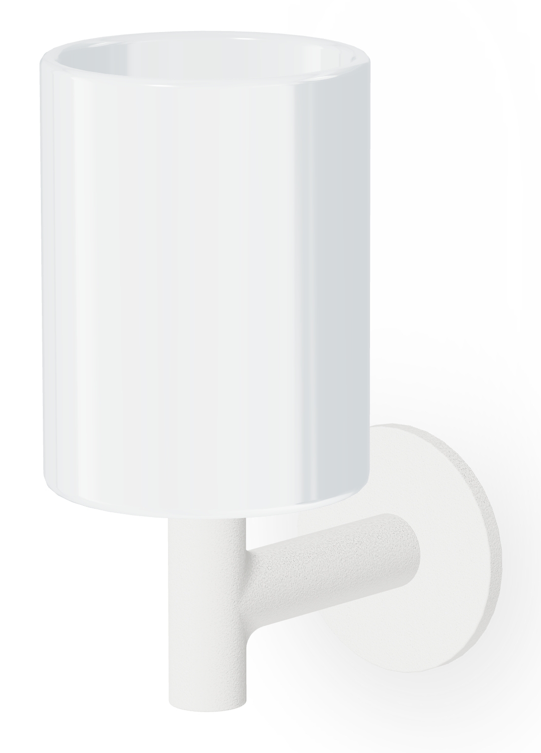 Zucchetti Pan gobelet pour brosse à dents blanc ZAC613.W1