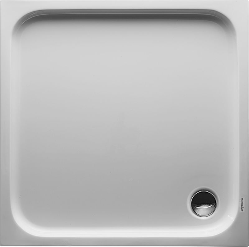 Duravit D-Code receveur de douche carré 100x100 cm blanc 720103000000000