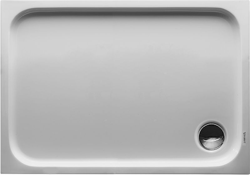 Duravit D-Code receveur de douche rectangulaire 100x70 cm blanc 720093000000000