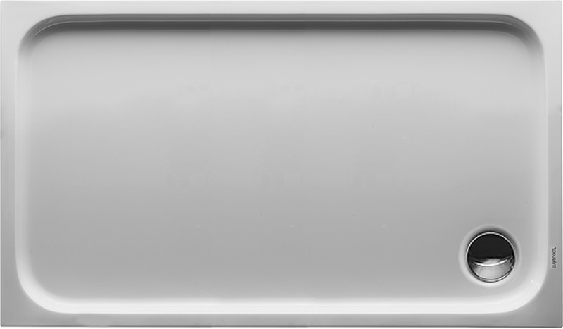 Duravit D-Code receveur de douche rectangulaire 120x70 cm blanc 720094000000001