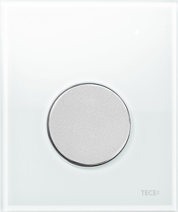 Tece Loop bouton de chasse d'eau pour urinoir blanc 9.242.659