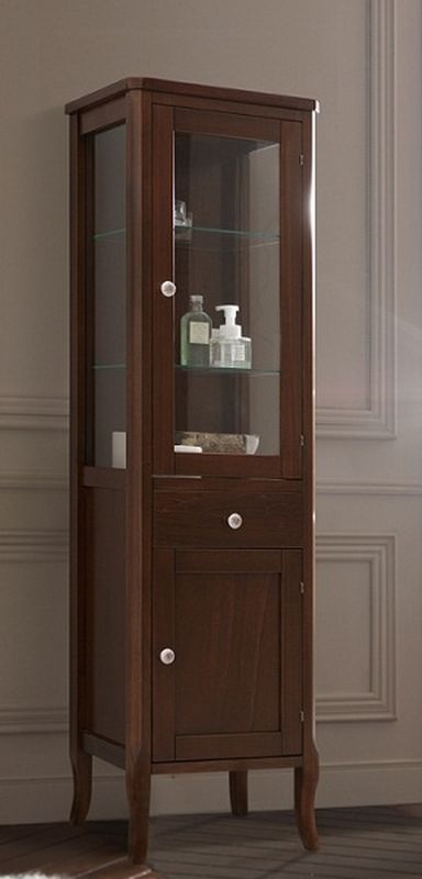 Kerasan Retro armoire 46.5x34x160.5 cm latérale sur pied noyer 731540