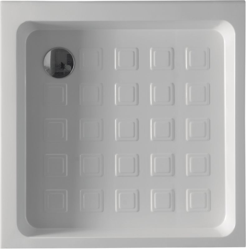 Kerasan Retro receveur de douche carré 100x100 cm blanc 134001