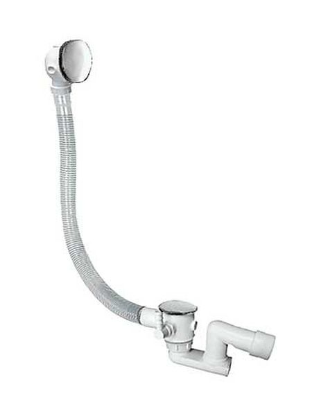 Tres siphon de baignoire chrome 1.34.445