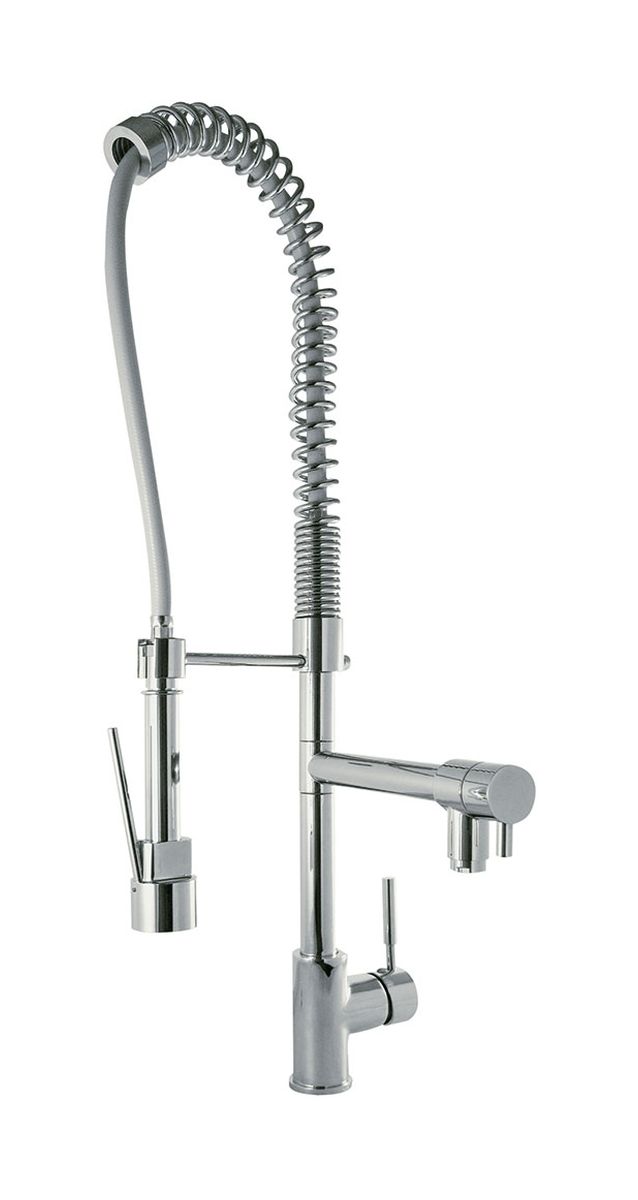 Tres Selection mitigeur de cuisine sur pied chrome 130495