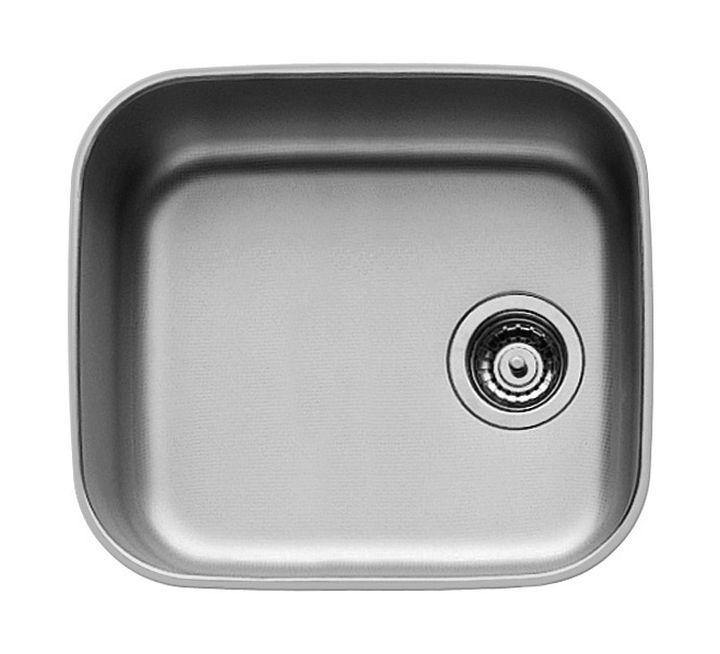 Pyramis Iris évier en acier inoxydable 42.3x42.3 cm acier 100010401