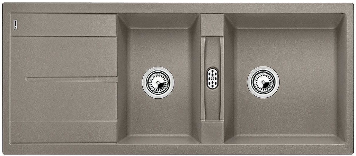 Blanco Metra 8 S évier en granit 116x50 cm marron 517357