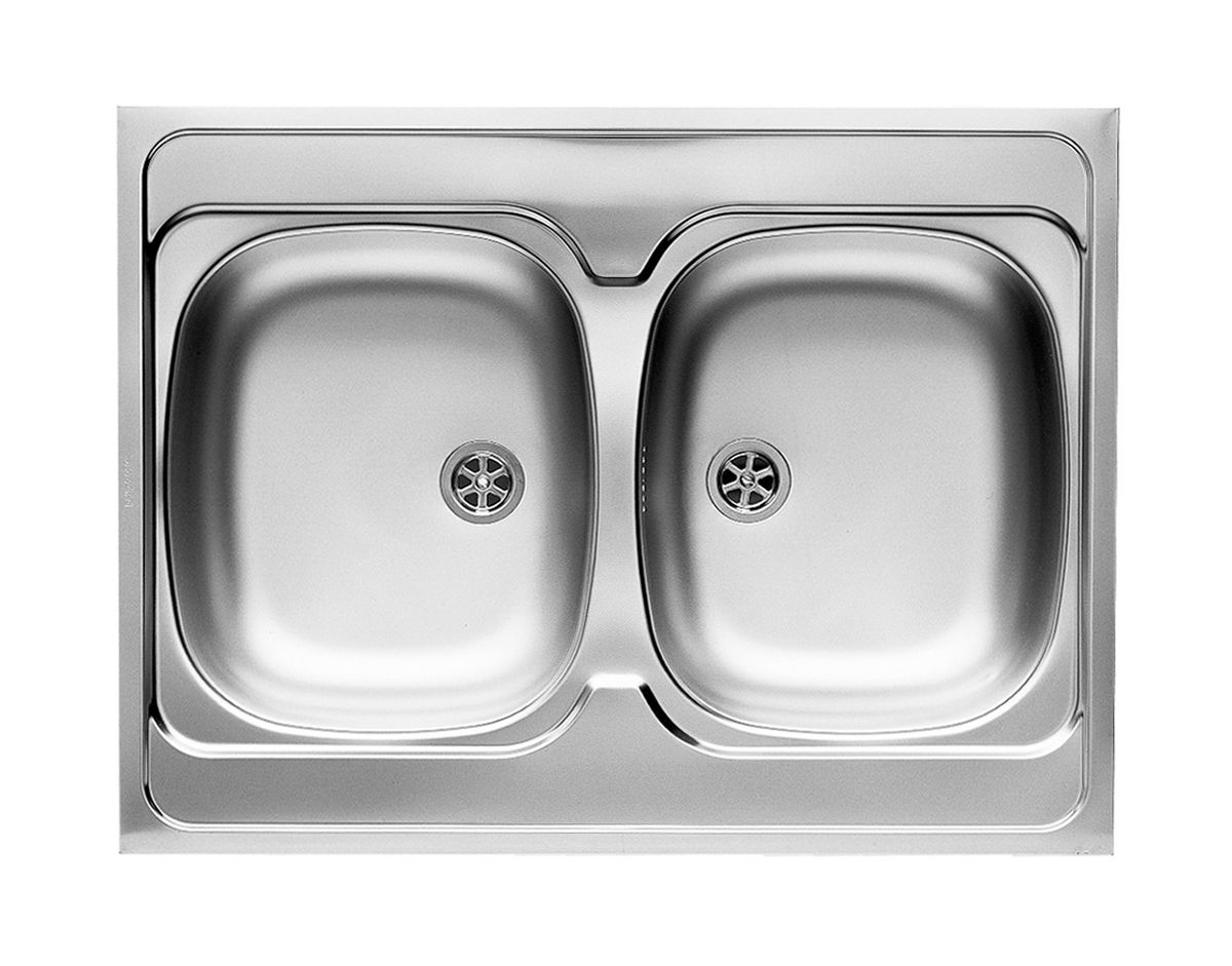 Pyramis Intl évier en acier inoxydable 80x60 cm 100117801