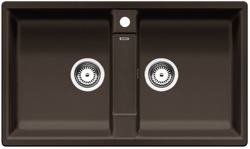 Blanco Zia 9 évier en granit 86x50 cm marron 516683