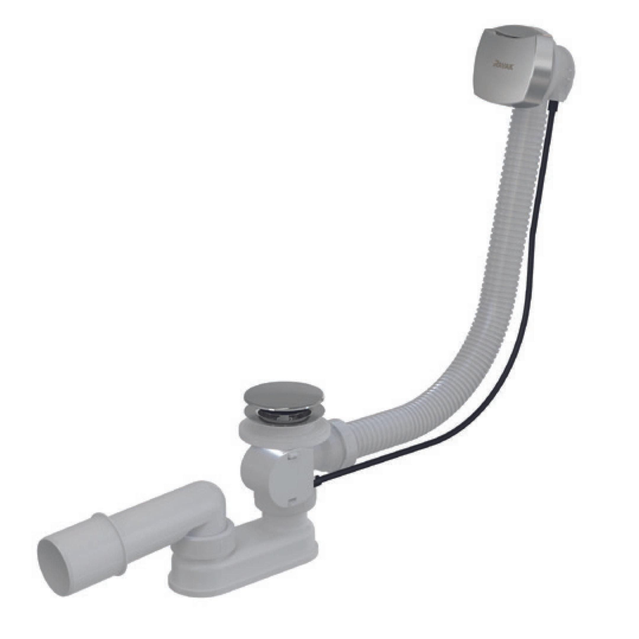 Ravak siphon de baignoire chrome X01438