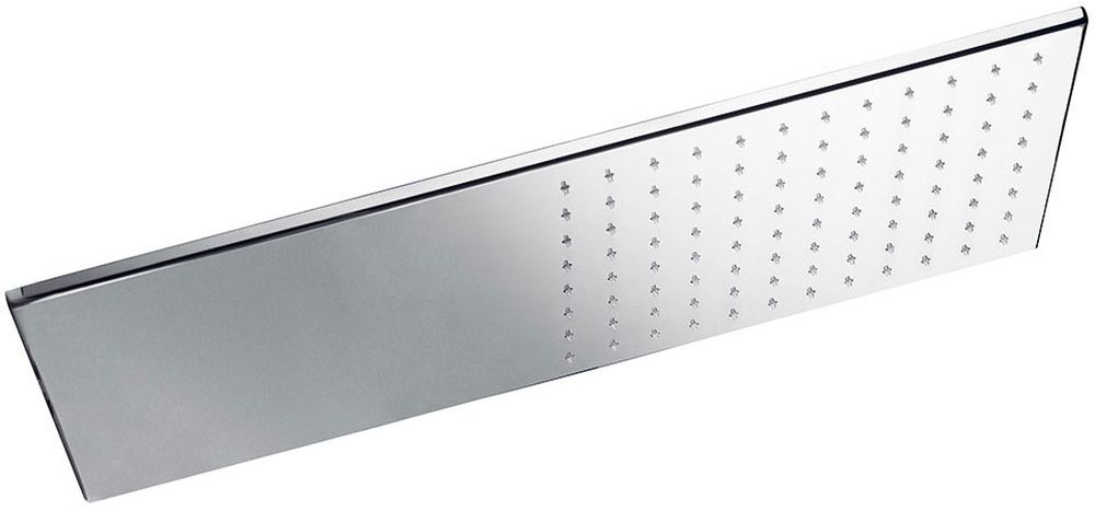Tres Selection douche à effet de pluie 55x21 cm rectangulaire chrome 299.903.02