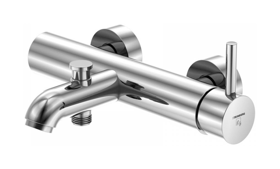 Steinberg 100 mitigeur bain-douche murale chrome 1001100